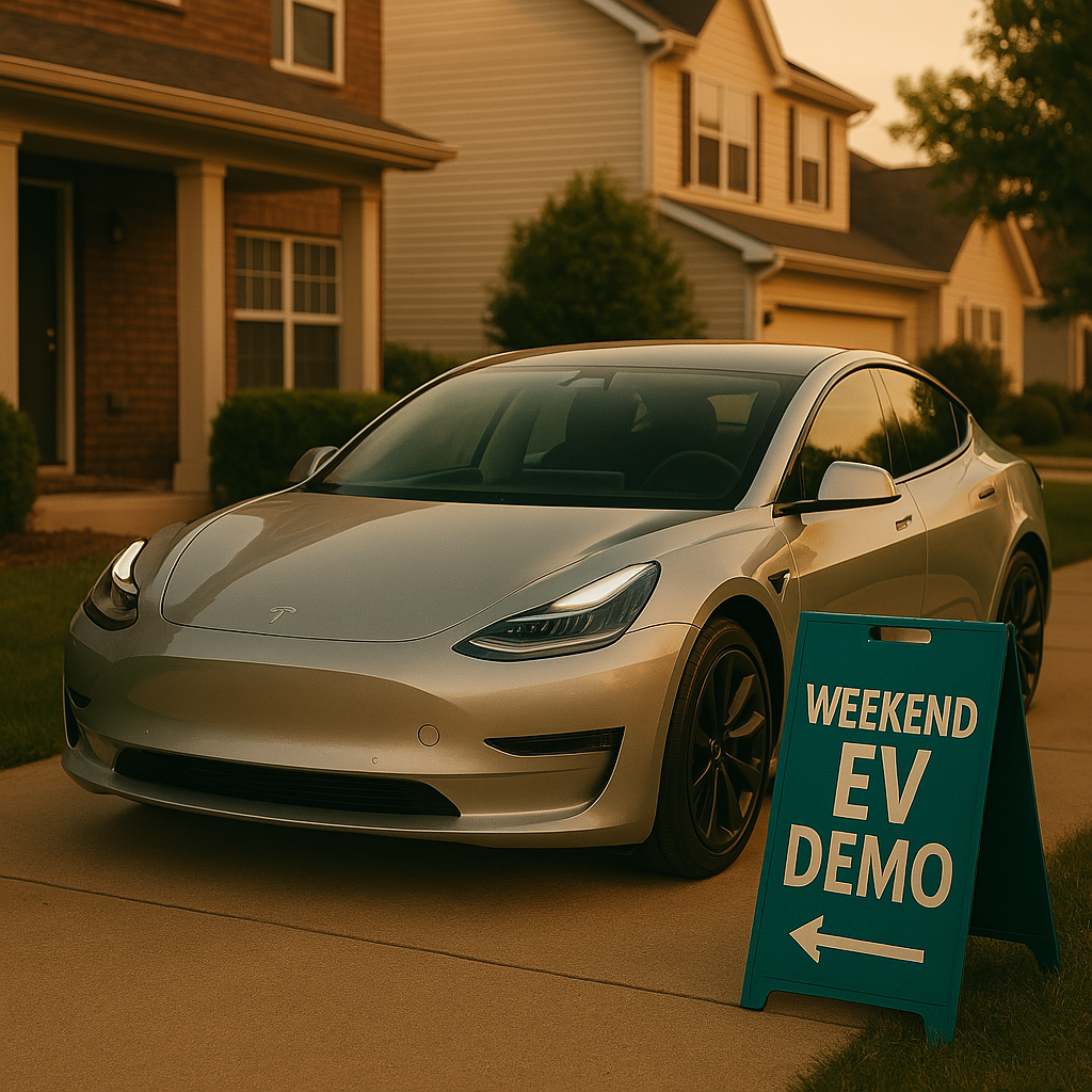Image for Electrify Expo révolutionne l’essai automobile : Tesla ouvre la voie