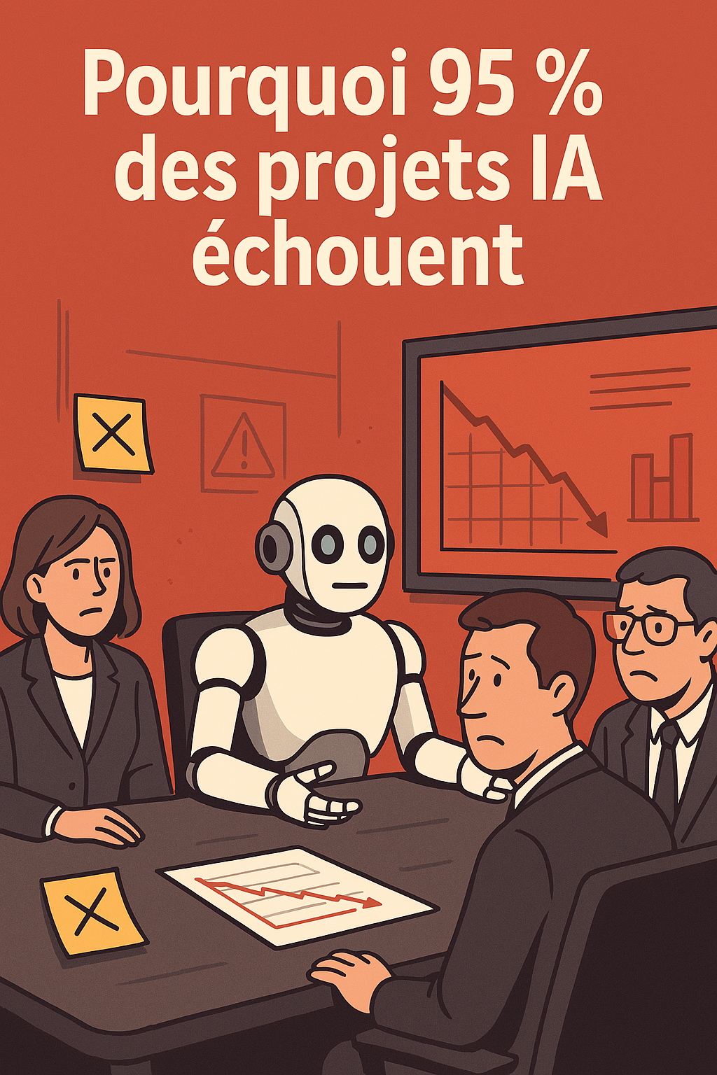 🤖 Pourquoi 95 % des projets IA échouent en entreprise