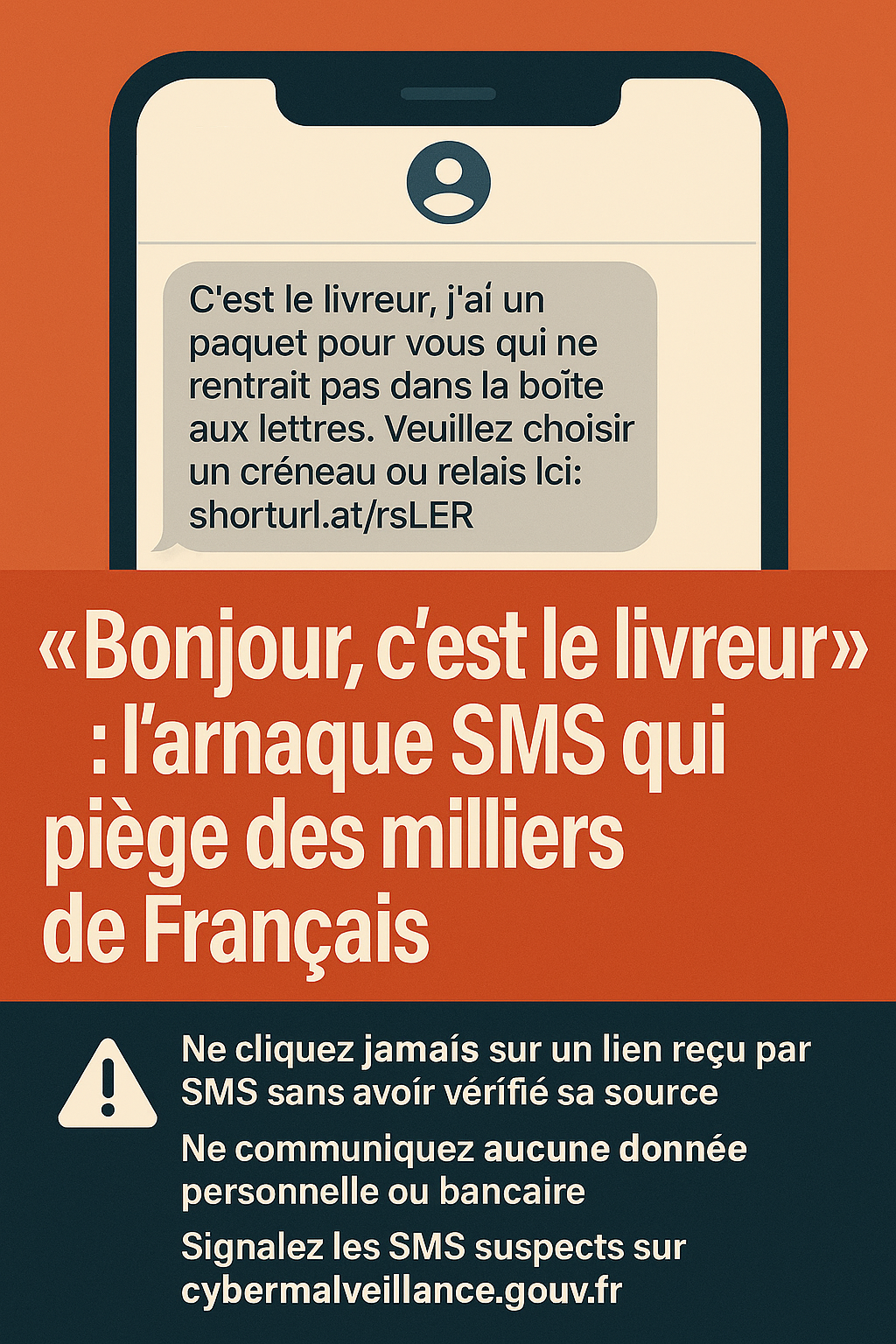 📦 « Bonjour, c’est le livreur » l’arnaque SMS qui piège des milliers de Français